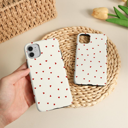 Danterore Simple Red Heart Phone Case