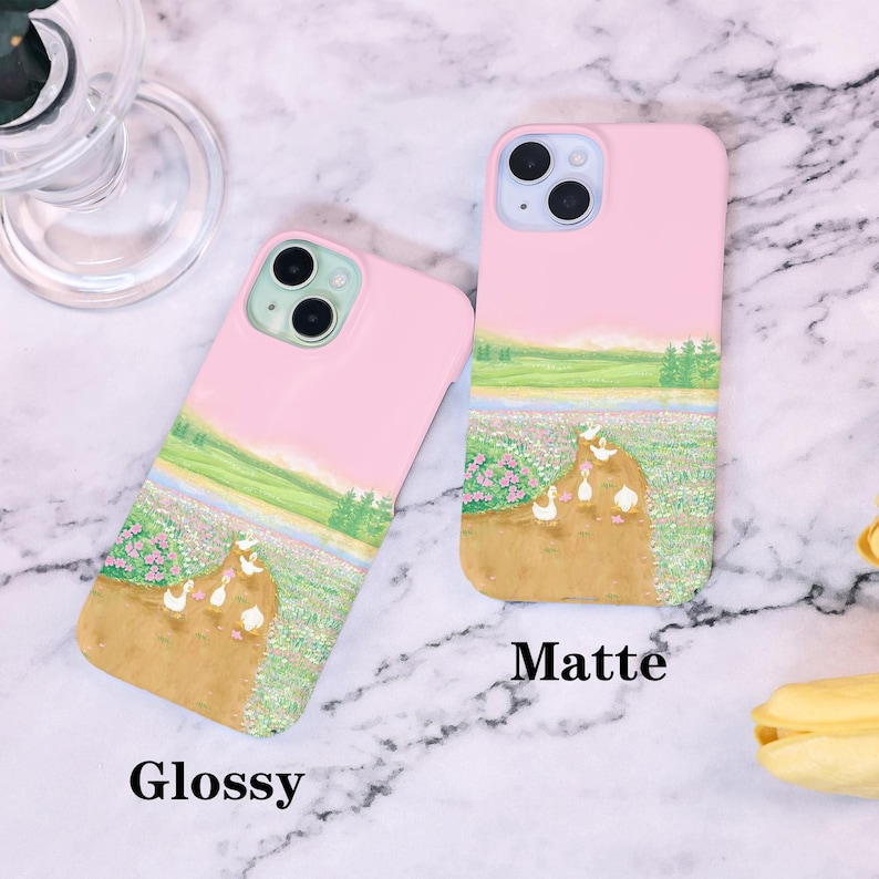 Cute Handmade Duck iPhone Case