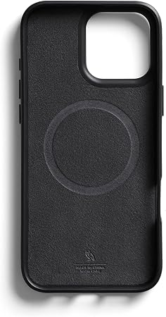 Danterore Mod Phone Case + Wallet for iPhone 16 Pro Max (Slim Leather iPhone case, Phone Wallet) - Black