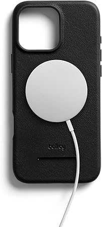 Danterore Mod Phone Case + Wallet for iPhone 16 Pro Max (Slim Leather iPhone case, Phone Wallet) - Black